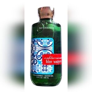 Bath & Body Works Mediterranean Blue Waters Body Wash NEW
